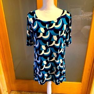 Womens multicolored tunic